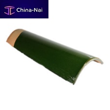 Interlocking roof tile GLAZED barrelcurvedclay