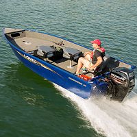 Outboard bass boat FM 160 Topensport-fishingaluminum