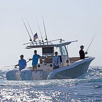Outboard express cruiser 32 XStwin-engineopencenter console