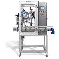 Fully-automatic sealing machine BaCo1800for plastic containersglassfor bottles
