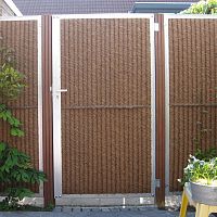 Wooden garden gate KOKOWALLmetal