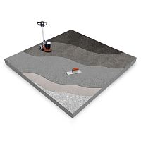 Concrete floor covering TERRAZZOVERLAY ISOPLAM®for outdoor useindoortertiary
