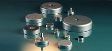 Neodymium magnet ferritepotflat pot holding