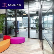 Melamine joint cover EVIDENCEsteelfor indoor use