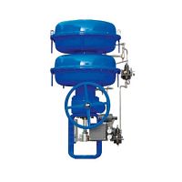 Pneumatic valve actuator QLM linearspring-return