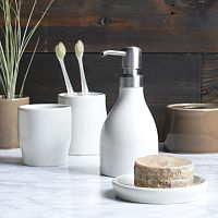 Home soap dispenser PLAGEfree-standingporcelainmanual