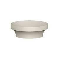 Countertop washbasin 66601Cristalplant®without holewithout overflow