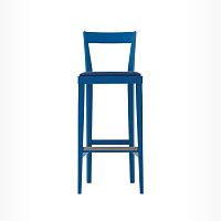 Contemporary bar chair LIVIO 04 indoorfabricleather