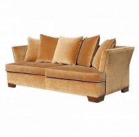 Traditional sofa VILNIUSfabricgray2-person