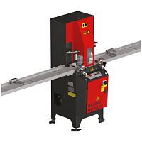 Rotary blade cutting machine HH 2010toothed bladefor PVCfor PVC profiles