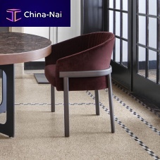 Contemporary chair VALMYindoorfabricleather