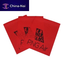 Aircraft cabin headrest cover PNG Air