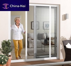 Sliding screen foldingswingfor doors