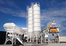 Cone-bottom silo weldedtelescopiccement