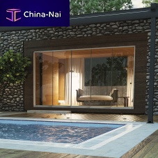 Tempered glass panel B SLIDEtransparentfor window