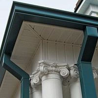 Semicircular roof gutter COMMERCIAL