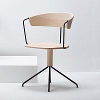 Contemporary chair UNCINO indooroakash