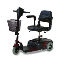Electric mobility scooter T3G3-wheelwith basket