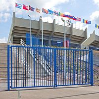 Wire mesh fencing VEGAwith barssportsfor sports fields