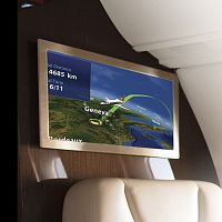 Aircraft cabin IFE Airshow® 4000for business aircraft
