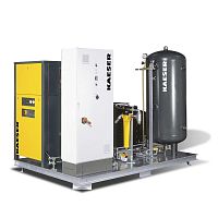 Rotary pressure booster SIGMA PET screwcompressed airair-cooled