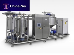 Pasteurizer for the food industry continuous