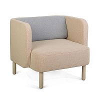 Contemporary armchair STORYfabricwith footrestwith headrest