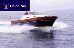 Inboard center console boat CORALLO 800 CABINwith cabinclassic