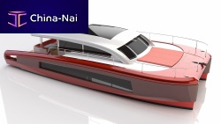 Catamaran express cruiser 50inboardtwin-enginehard-top