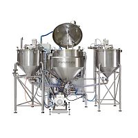 Rotor-stator homogenizer MaxxD seriesbatchvacuumfor the food industry