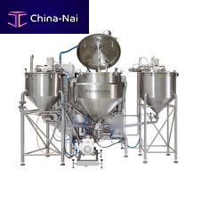 Rotor-stator homogenizer MaxxD seriesbatchvacuumfor the food industry