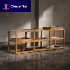 Contemporary shelf UP & DOWNwoodcolorless
