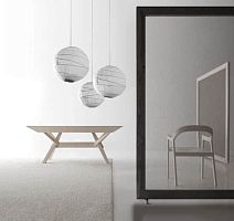 Contemporary table CAVALLETTOwoodenrectangularextending