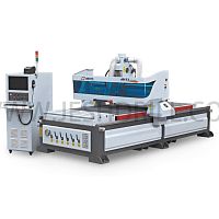 Wood cutting machine JS-T1CNCautomated loading/unloadingvertical