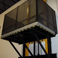 Hydraulic elevator ABERMOVE COLUMN LIFTScommercial