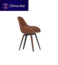 Contemporary chair SLICE DIMPLE TAILOREDindoorfabricleather