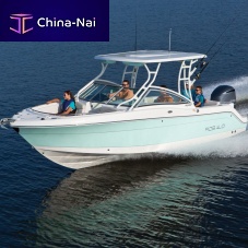 Outboard runabout R247twin-enginebowriderdual-console