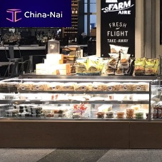 Counter warmer display case MURO H12 on castersviewablefor shop