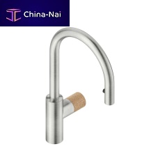 Countertop mixer tap DOX7Zstainless steelkitchen1-hole