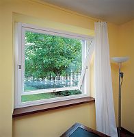 Wooden window NOVECENTOpivotingdouble-glazedacoustic