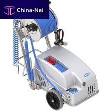 Hot water high-pressure cleaner FDR Super-Airthree-phasemobilestainless steel