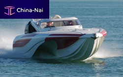 Outboard express cruiser BLADERUNNER 35twin-engineopendual-console