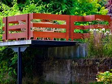 Steel railing with barsindooroutdoor