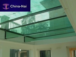 Laminated glass panel translucentroofhigh-resistance