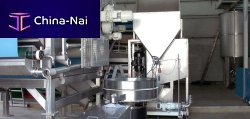 Circular vibrating screener BVS for liquids