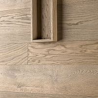 Wall-mounted decorative panel BE:WALLcoverwoodbrushed