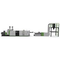 Pelletizing screw extruder ASE seriescompoundingrecyclingfor PP