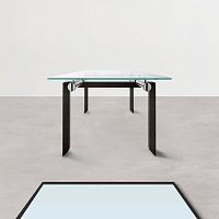 Contemporary table STILTglasscrystalceramic