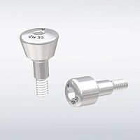 Cylindrical gingiva former 384 seriestitaniumconicalstraight
