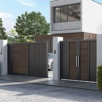 Swing gate WAVE SOLUTIONslidingrightmetal